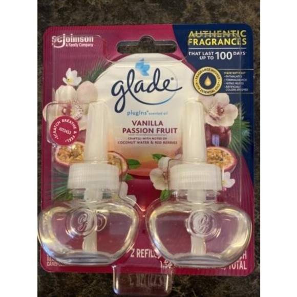 Glade Other Glade Plug Ins Scented Oil Refill Vanilla Passion Fruit